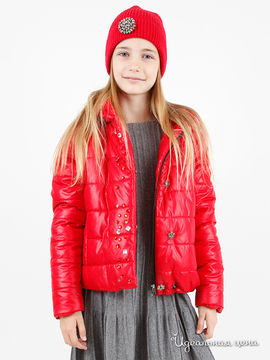Куртка Gulliver для девочки, цвет красный