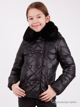 Куртка Gulliver для девочки, цвет черный