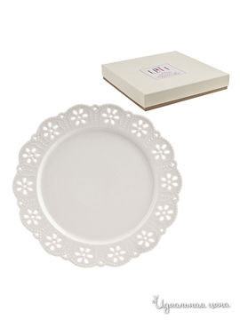 Тарелка Elff Ceramics, цвет белый, Диаметр 21 см
