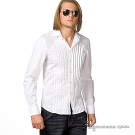 Рубашка AngelDevil мужская, цвет белый