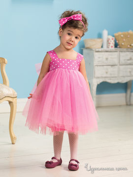 Платье Perlitta для девочки, цвет розовый