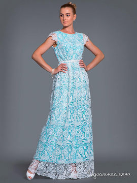 Платье Ksenia Knyazeva, цвет голубой