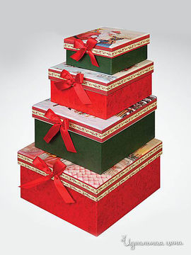 Подарочная коробка Mister Christmas, цвет мультиколор