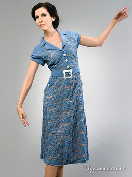 Платье L-Alix, цвет голубой