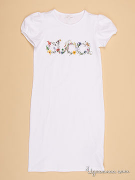 Платье Gucci для девочки, цвет белый