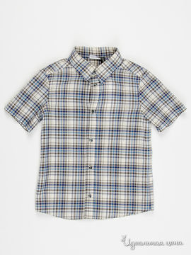 Рубашка Dolce & Gabbana Kids для мальчика, цвет синий, белый