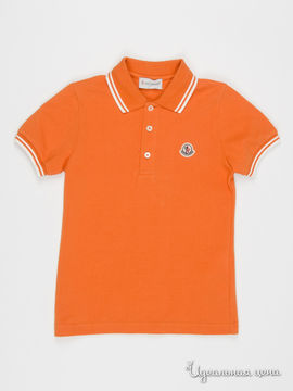 рубашка Moncler Kids, цвет оранжевый