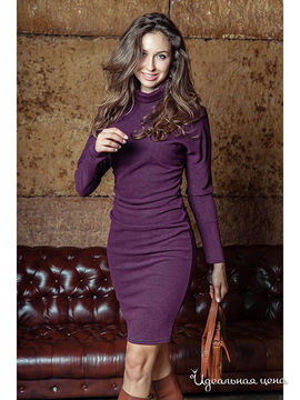 Платье Elena Fedel, цвет фиолетовый