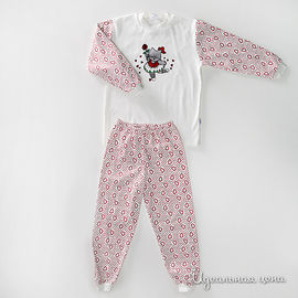 Пижама Liliput детская, цвет белый / красный