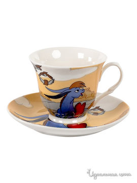 Чайный набор на 1 персону Elff Ceramics, цвет мультиколор, Объем 220 мл