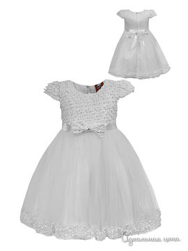 Платье M & D для девочки, цвет белый