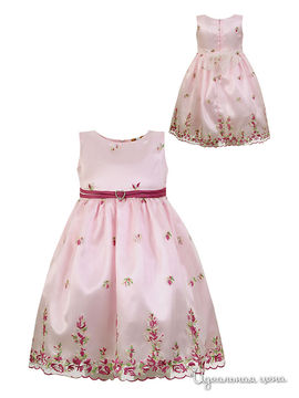 Платье M & D для девочки, цвет розовый