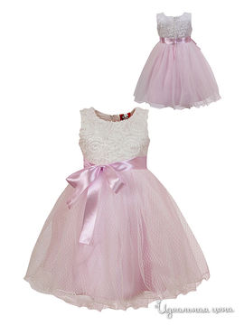 Платье M&D для девочки, цвет розовый