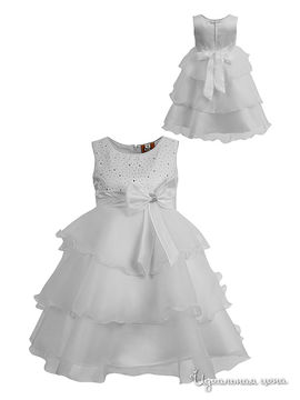 Платье M&D для девочки, цвет белый