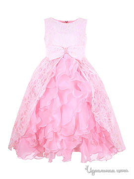 Платье Rodeng для девочки, цвет розовый
