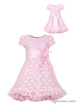 Платье Rodeng для девочки, цвет темно-розовый