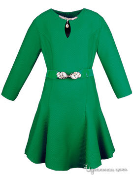 Платье Lucky Life для девочки, цвет зеленый