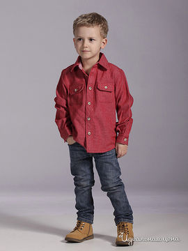Рубашка Siccinino для мальчика, цвет красный