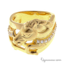Кольцо Эсмеральда, цвет золотой
