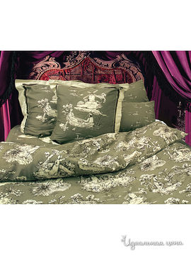 Комплект постельного белья двуспальный Tete-a-tete, цвет хаки