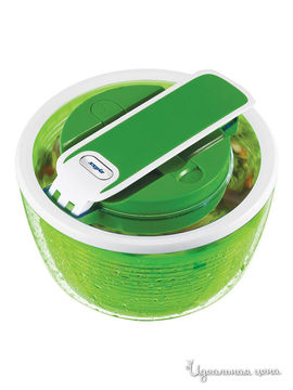 Емкость для сушки салата DKB Household/William Levene, цвет зеленый, 21 см