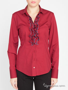 Блуза F5, цвет бордовый