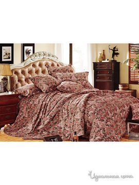 Комплект постельного белья 1,5-спальный Текстильный каприз, цвет мультиколор
