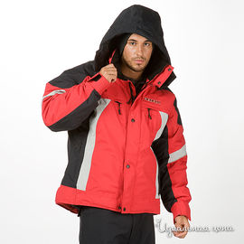 Куртка утепленная Snow Fox 07 , цвет «красный/черный» (1310)