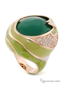 Кольцо Lauren G Adams, цвет зеленый