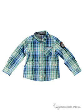 Рубашка Mexx для мальчика, цвет бирюзовый