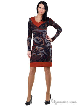 Платье Giulia Rossi, цвет терракотовый, коричневый