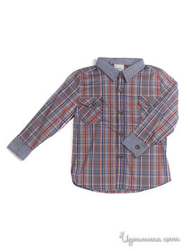 Рубашка Fore!! Axel & Hudson для мальчика, цвет серый, красный