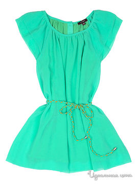 Платье Imoga для девочки, цвет светло-зеленый