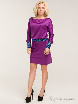 Платье Gloss, цвет фиолетовый