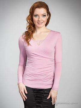 Блуза Лала Стайл, цвет светло-розовый