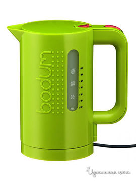 Электрический чайник Bodum, цвет зеленый, объем 1 л