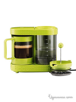 Электрическая кофеварка Bodum, цвет зеленый, объем 0,5 л