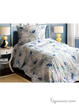 Комплект постельного белья 1,5-спальный, 70*70 см Блакiт, цвет мультиколор