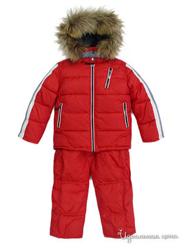 Комплект: куртка+полукомбинезон Borelli детский, цвет красный