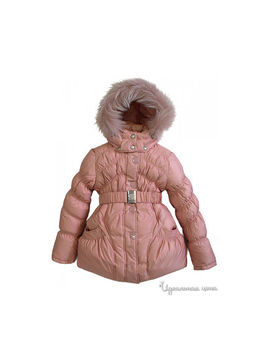 Пальто Borelli для девочки, цвет светло-розовый