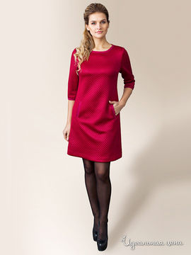 Платье Amelia Lux, цвет бордовый