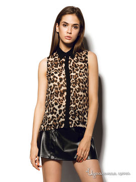 Рубашка Cardo, цвет леопардовый