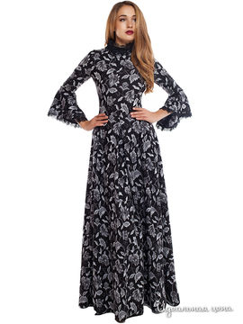 Платье Ksenia Knyazeva, цвет темно-серый