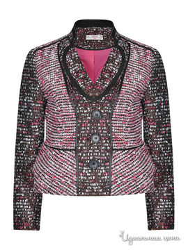 Пиджак Supertrash для девочки, цвет розовый, коричневый