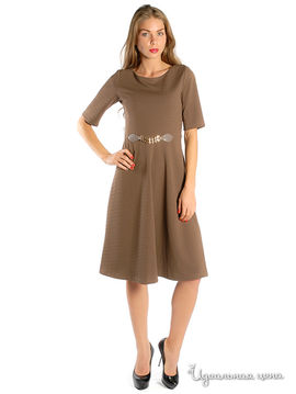 Платье Miarte, цвет коричневый