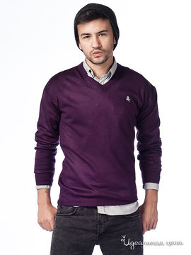 Пуловер Saint Loran, цвет фиолетовый