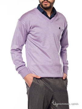 Пуловер Saint Laurent, цвет сиреневый