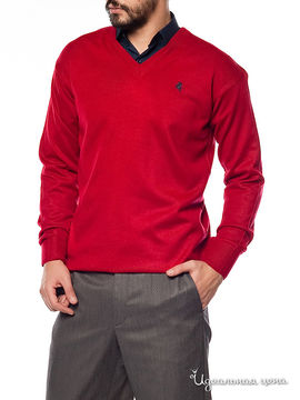 Пуловер Saint Loran, цвет красный