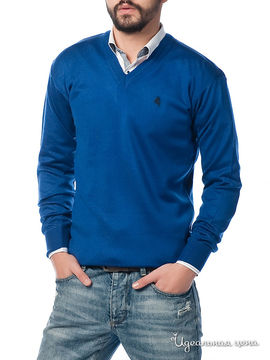 Пуловер Saint Loran, цвет синий