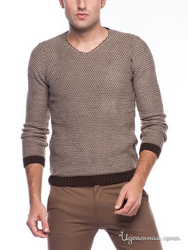 Пуловер Saint Laurent, цвет светло-коричневый